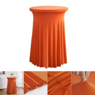 ALAS MEJA BULAT (2ft-2.5ft) TABLE CLOTH COCKTAIL/BAR TABLE/MEJA TINGGI BANQUET