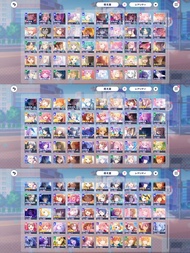 pjsk日服遊戲帳號 多限定多四星多付費衣