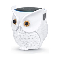 Owl Holder Stand, Upgraded Owl Statue Smart Speaker Holder Stand for Echo Dot 4th/3rd/2nd and 1st Generation, Google Home Mini/Google Nest Mini (2nd Gen), Home Decor Owl Shape Cart