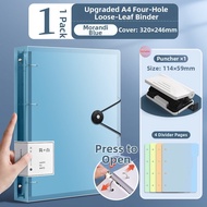 4-hole A4 Ring Binder with Punch 4Hole A4