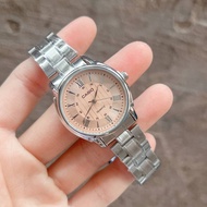 นาฬิกาข้อมือ Casioใหม่ล่าสุด นาฬิกาแฟชั่น นาฬิกาผู้หญิง หรูหรา ใส่ได้ทุกวัน สวย นาฬิกา แถมฟรีถ่านสำรอง
