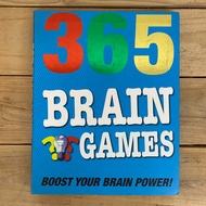 365 Brain Games : Boost Your Brain Power! (Preloved)