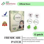 Freshcare EUCALYPTUS PATCH Sticker Freshener Fragrance Mask Contents 12