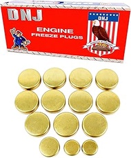 DNJ FPS1180 Brass Freeze Plug Set for 1994-2003 / Dodge / 8.0L / V10 / 20V / OHV / 488cid / [Magnum]
