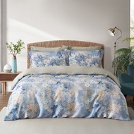 Tencel Print Queen Bed Set - Azure Muse