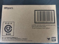 龍珠SHF 孫悟空 超藍 界王拳 會場版