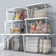 Household storage boxes, transparent storage boxes, miscellaneous toy storage boxes, large clothes s
