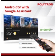 Tv Led Polytron 43 Inch Android Soundbar Pld 43Bag9953 Arisukmaa