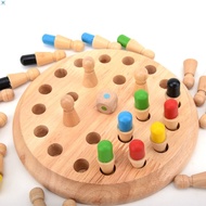 Montessori Kids party game Wooden Memory Match Stick Chess