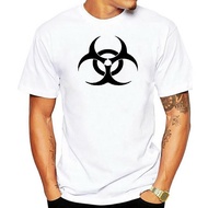 Men T Shirt  T-shirt Biohazard black on green tshirts men T-ShirtS-5XL