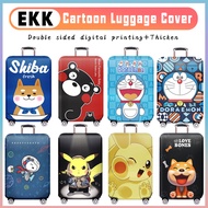 24H Ship EKK Luggage Protect Cover 18-34 Inch Cartoon Thicken Luggage Bag Cover Suitcase Dustproof E