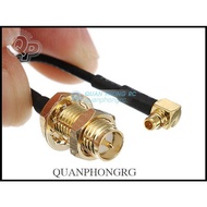 MMCX jack to SMA cable (WITH NEEDLE/NO NEEDLE)
