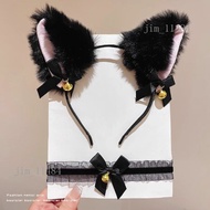 Black Cat Ear Headband Female 2025 Sexy Fox Live Stream Props Funny Hairpin Headwear Rabbit OER9 Vel