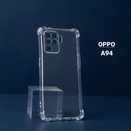 Oppo A94 plain transparent case | Oppo flexible phone case provides comprehensive phone camera prote