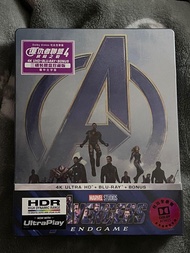 全新絕版 復仇者聯盟 4 終局之戰 Avengers Endgame 4k &amp; blu ray blu-ray bonus 鐵盒珍藏版