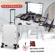 [in stock]Cosmetic Case with Light Makeup Artist Professional Makeup Fixing Box Universal Wheel Trolley Studio Makeup Case OutdoorLEDCosmetic Case