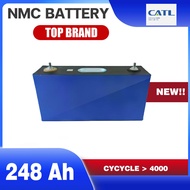 แบตเตอรี่ CATL​ NMC 234ah 248ah 248a ลิเธียม 3.7V Lithium Ion GRADE A​ UPS​ Battery รถกอล์ฟ​ ระบบโซล