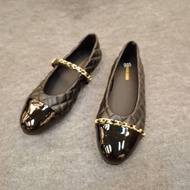915 Diamond Plaid Flat Shoes Baby Shoes Bag Shoes Flat Bag Shoes Work Shoes Interview Shoes