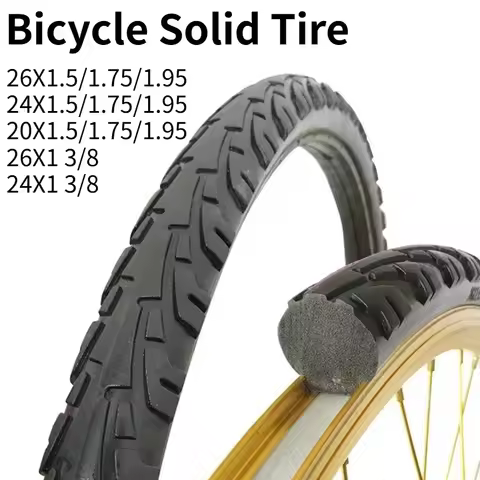 Bicycle solid tire 20/24/26 inch x1.50/1.95/1 3/8 bicycle solid tires 26 inch MTB tire Anti Stab Rid
