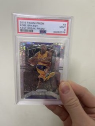 2019-20 Panini Prizm Kobe Bryant #8 Disco  Prizm PSA 9