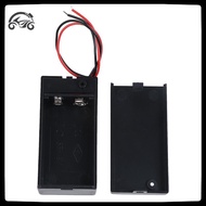 [8C11] 9V Volt PP3 battery holder box dc case w/ wire lead on/off switch cover
 [8C]