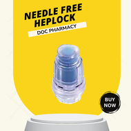 Needleless connector heplock heparin lock needle free