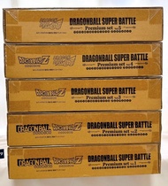 注意內容 魂 shop 限定 premium Bandai Carddass 龍珠 Z dragon-ball Z GT super battle premium set volume vol 1 2