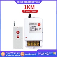 Bộ công tắc điều khiển từ xa Honest 1Km HT-6220 9220 30A 40A /220V