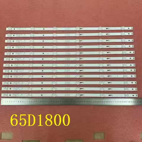 12pcs/set LED Bar For Panasonic TH-65FX430M TCL65D06-ZC23AG-04 05 65D1800 65HR330M06A7 V0 65R80 AW T