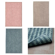 TOFTBO Washable Bathroom Mat Alas Toilet Mat Kaki Tandas
