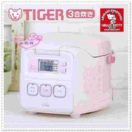 小花花日本精品♥ Hello Kitty TIGER 限定 虎牌 電子鍋 炊飯鍋 飯鍋 23006409