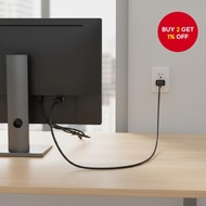 1.5 Meter US 2pin IEC320 C7 Power Extension Cord for Dell Laptop Charger