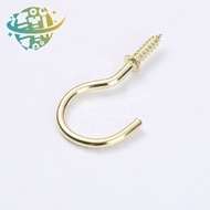 GANTUNGAN Open Earring Screws 1 1/ 2 Inch Gold HOOK Open Screw HangerRing GoldHOOK