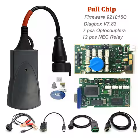 Full Chip Lexia 3 PP2000 Diagbox V9.91 Firmware 921815C Diagnostic Tool For Peugeot Citroen OBD2 Sca