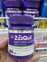 Vicks ZzzQuil Natural Melatonin Gummies 24 gummies