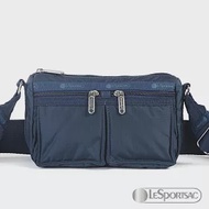 LeSportsac - Standard 輕量雙口袋肩背兩用包 (青藍色)