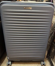 全新ELLE前開蓋  五年原廠保養 灰藍色 blue 48x30x74cm 行李箱  旅行喼 Baggage suitcase luggage  TSA Lock  360度 可加闊 防爆拉鍊 滾軸碌