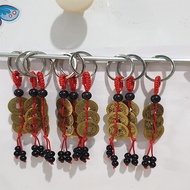 5 coin keychain & 3 coins