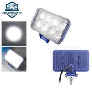 SHILIDUO SD-3401 8 LED Spot Light 12V 24V 36V 6500K 6" x 3.5" for Lorry Truck Boat Trailer Excavator