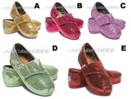 官網正品代購《TOMS》美國公益品牌 童鞋 經典 Tiny Glitters 亮片鞋【T2~T11】約0~5歲 共5色
