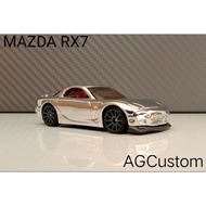 Hot Wheels MAZDA RX7 Custom Chrome