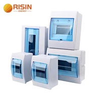 Risin 4 6 8 12 ways IP65 waterproof outdoor Plastic Combiner Box Junction box distribution box