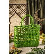 Rattan Earring Bag/Color Rattan Bag/Rattan HAMPERS Bag