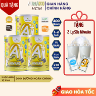 Sữa Hạt Miwako A+ Vị Vani 400g x 4 hộp (1.6kg) - Miwako HCM
