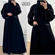 TSAMROH ABAYA DUBAI, THE LATEST LUXURY ARABIC ABAYA GAMIS FOR BUSUI Abaya Dubai Abaya Dress Abaya Ju