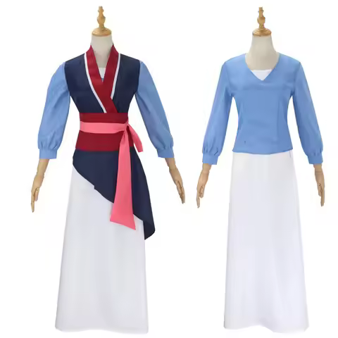 Halloween MuLan role-playing cosplay costume stage performance costume replacing father's military H