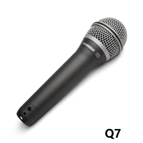Original SAMSON Q7 Professional Dynamic Vocal Microphone Handheld Dynamic Microphone for Karaoke, li