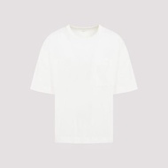 LEMAIRE Men T-Shirts TO1165 LJ1010 WH001 CHALK