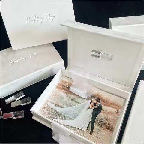Personalized photo box 4x6", 5x7", 8x10" A4, A5, Photo packaging, USB-box, Velvet boxes. Packing for