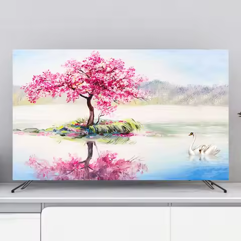 New TV Cover Dust Cover 43 Inch 55 Inch 65 Inch 70 Inch 80 inch Household Hanging LCD TV Dust Cover